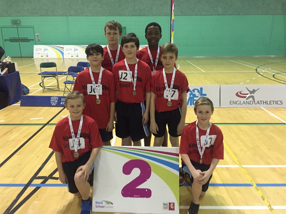 Kent School Games Sportshall Athletics Finals - Medway Park – Monday 8th February